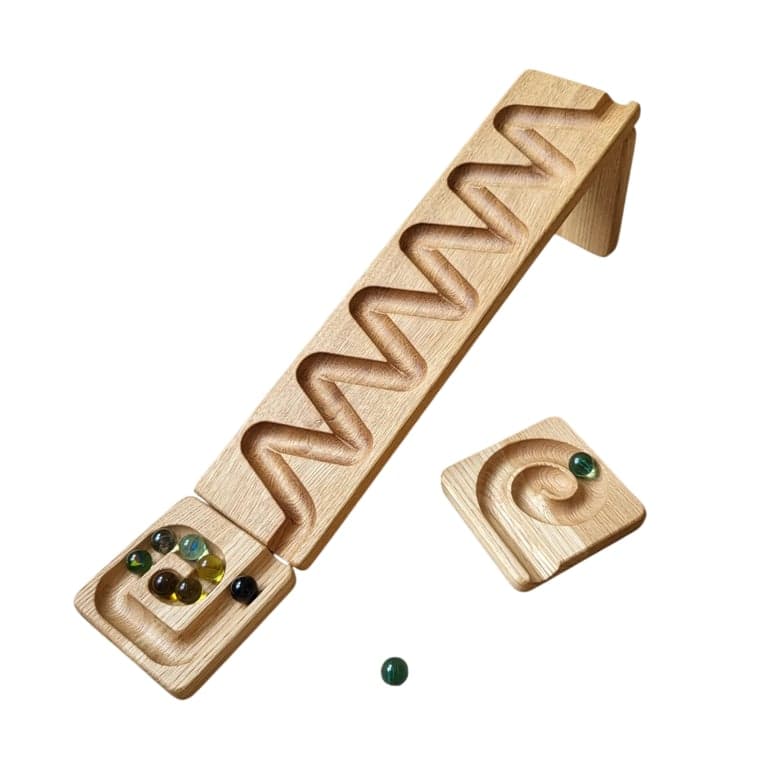 THREEWOOD Marble Run Track Set of 1 Mountains