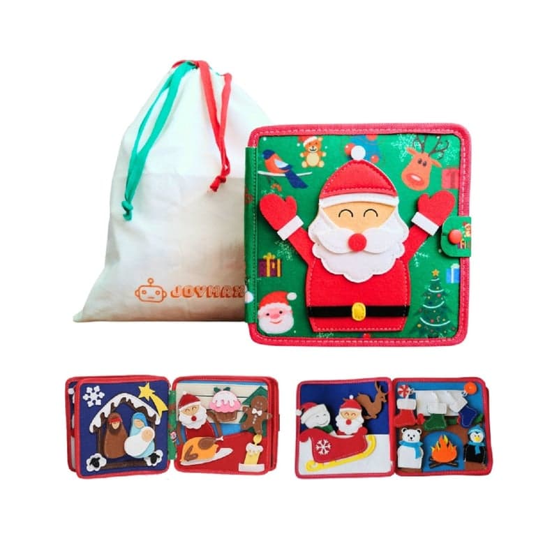 Joymaxx Felt Busy Book Santa