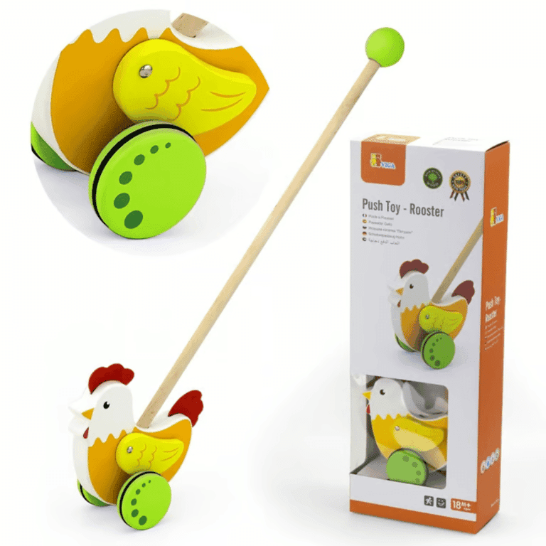 Viga Push Toys Rooster