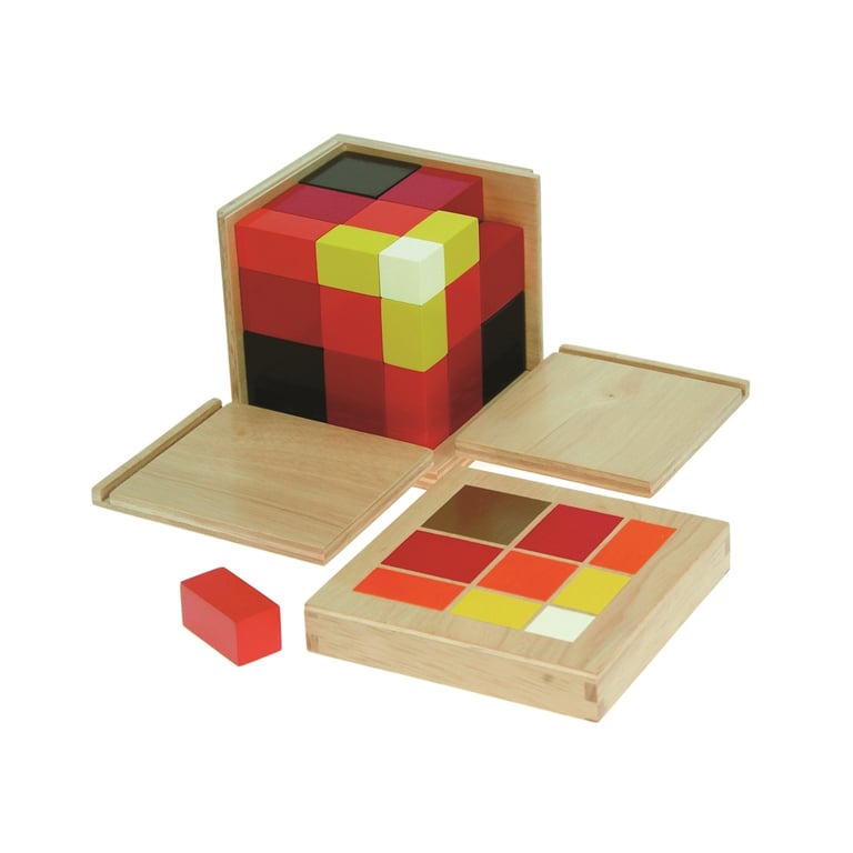 Montessori Alison's Montessori Arithmetic Trinomial Cube