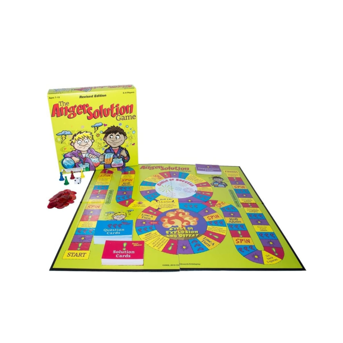 Montessori Childswork Childsplay The Anger Solution Board Game