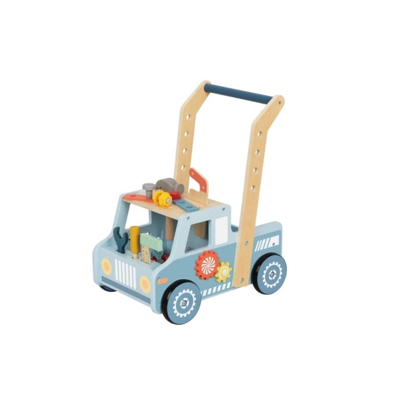 Tooky Toy Push Walker Car With Tools
