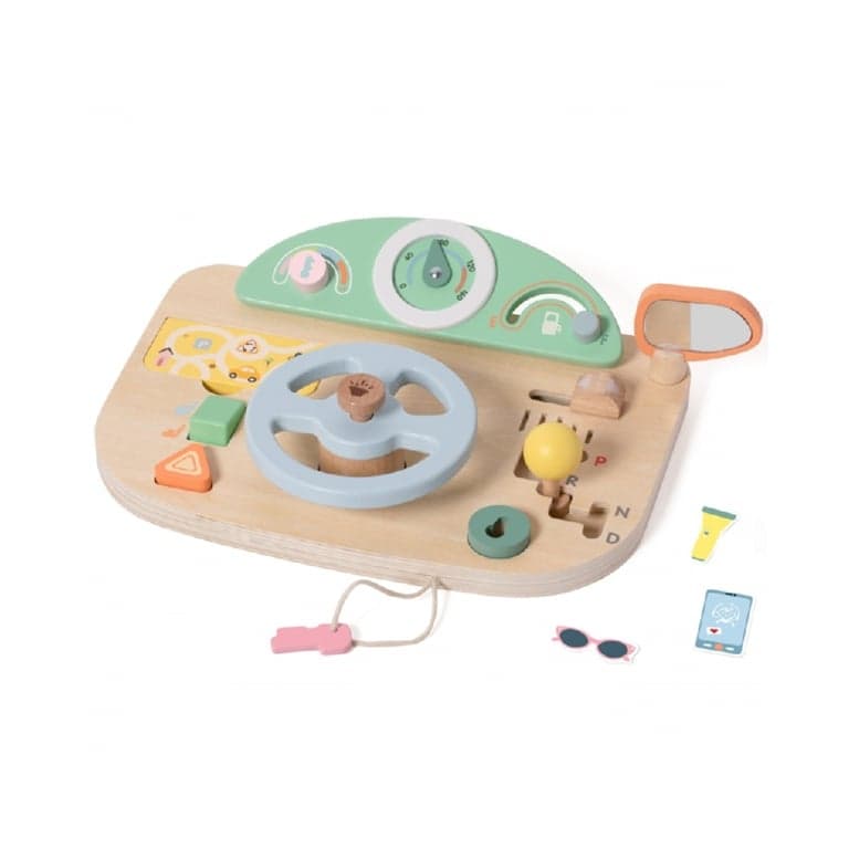 Classic World Busy Board Steering Wheel