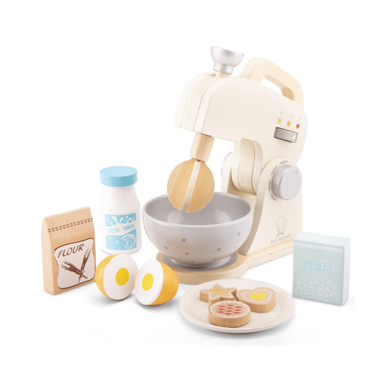 Montessori New Classic Toys Baking Set White