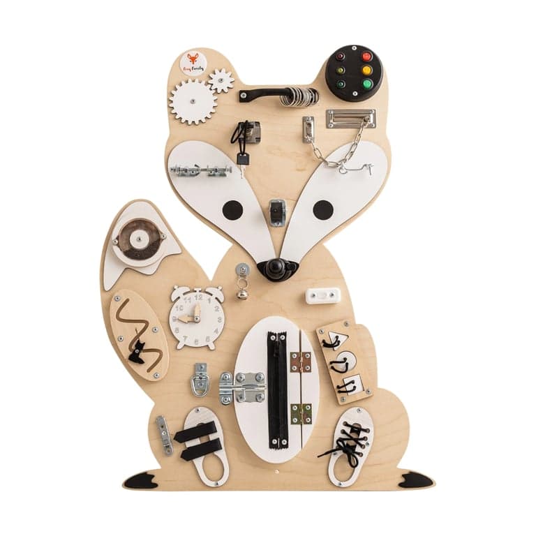 Foxy Family Busy Board Stefan the Fox No Name No Stand