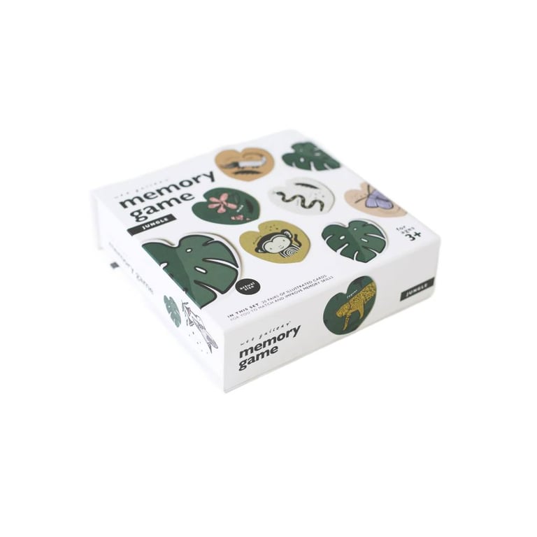 Montessori Wee Gallery Memory Game Jungle