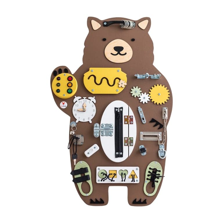 Foxy Family Busy Board Marysia the Teddy Bear No Name No Stand