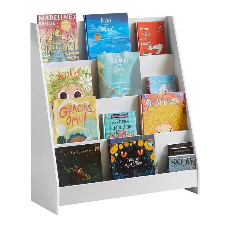 Montessori SoBuy Front-facing Bookshelf White