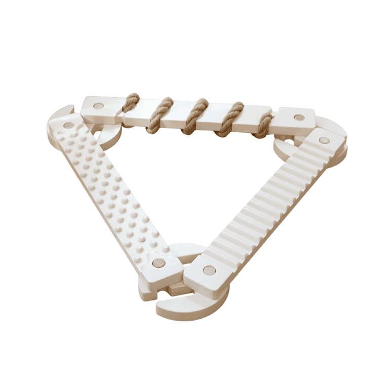 Montessori Ette Tete TipiToo® Balance Beam Mini Ivory White Jute