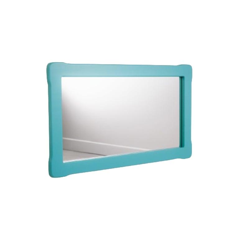 Montessori Woodjoy Big Wall Mirror Blue