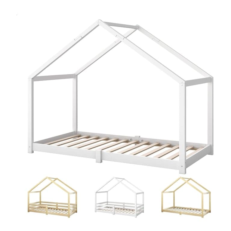 ALFORDSON Single Floor Bed Candice White