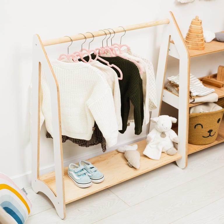 Montessori Child Universe Clothes Rack White