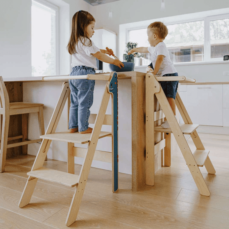 Weco Foldable Kitchen Tower Dino Stickers