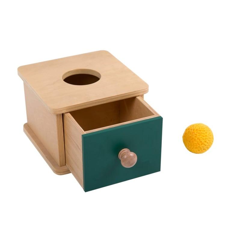 Montessori Leader Joy Imbucare Box With Knitted Ball