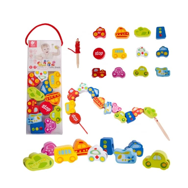 Classic World Threading Beads Road Traffic