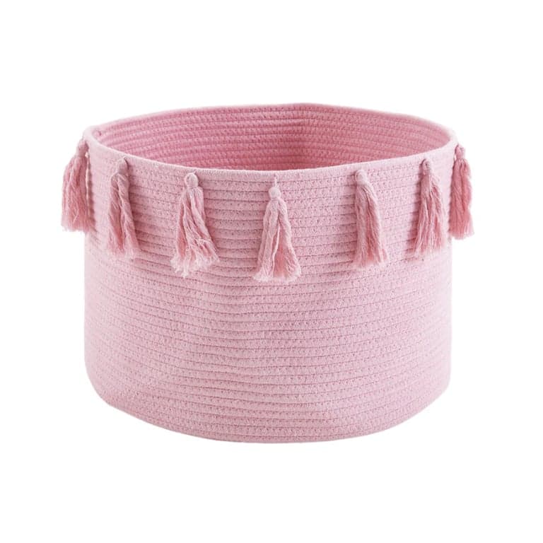 Wonder Space Basket Tassel Pink