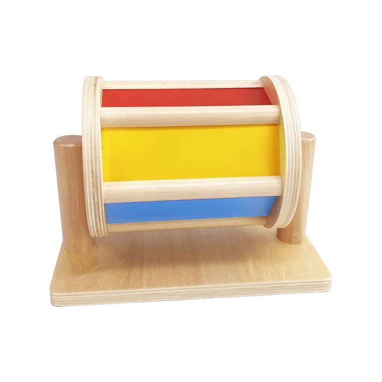 Montessori SGVV90 Wooden Spinning Drum