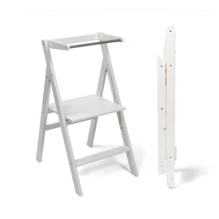 Ette Tete Step N Fold Toddler Tower White