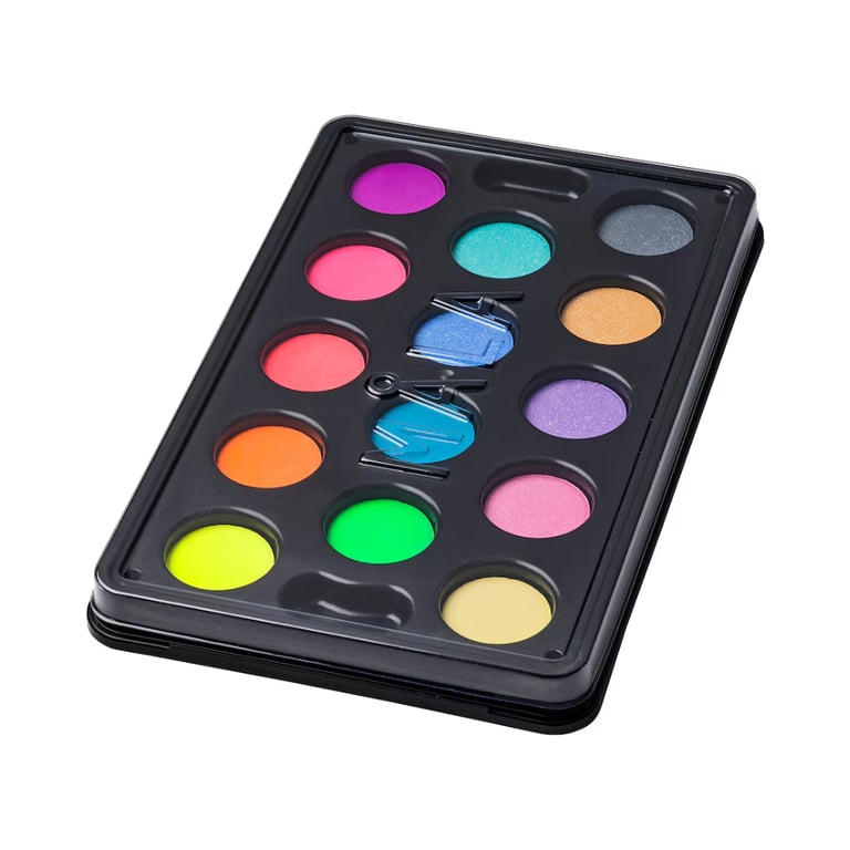 Montessori IKEA MÅLA Watercolor Box With 14 Colors Mixed Colors