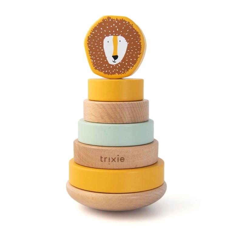 Montessori Trixie Wooden Ring Stacker Lion