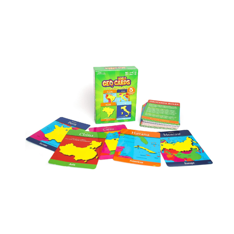 Montessori Geotoys World Capitals Cards