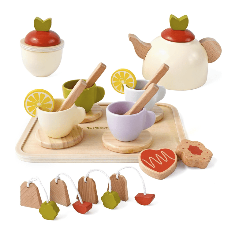 Montessori Pillowhale Tea Party Toys Set