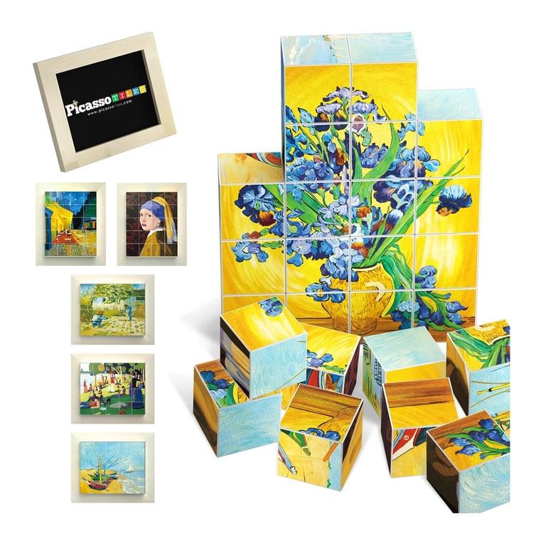 Montessori PicassoTiles Magnetic Cube Puzzle Frame Art