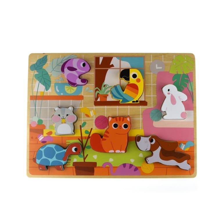Tooky Toy Shape Puzzle Pets