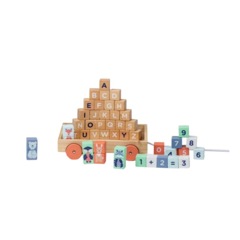 Moover Stacking Blocks Wagon
