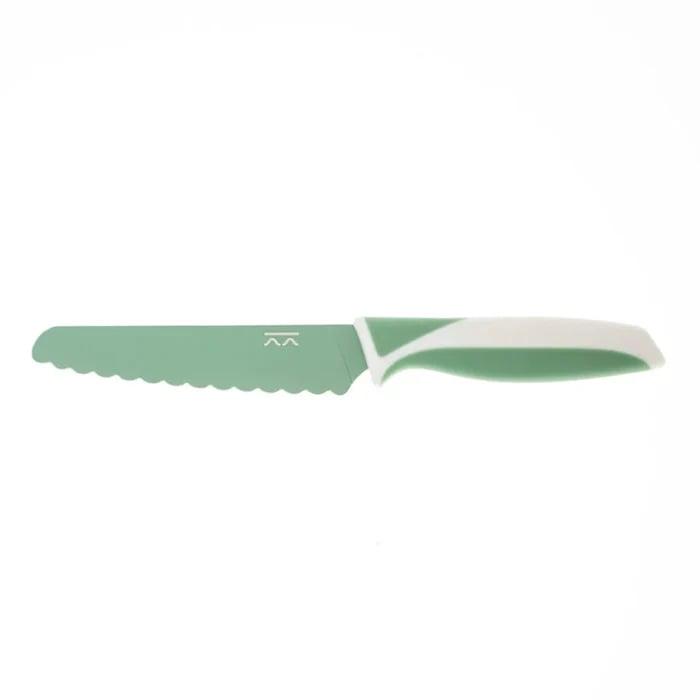 Montessori Kiddikutter Kids Knife Sea Green