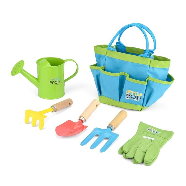 Montessori Little Roots Kids Gardening Tool Kit Bag