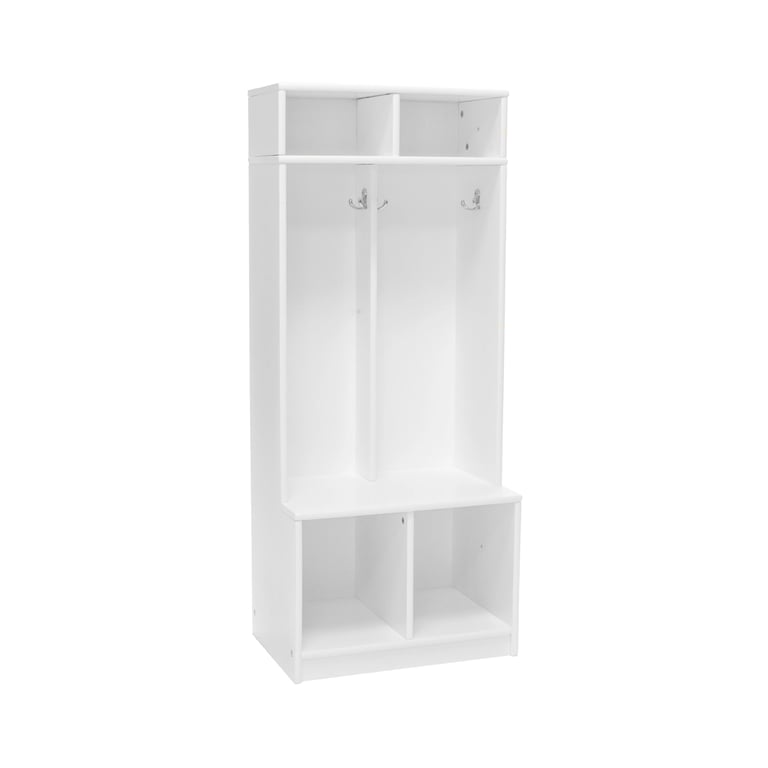 Montessori Little Partners Learn 'N Store Cubby Soft White