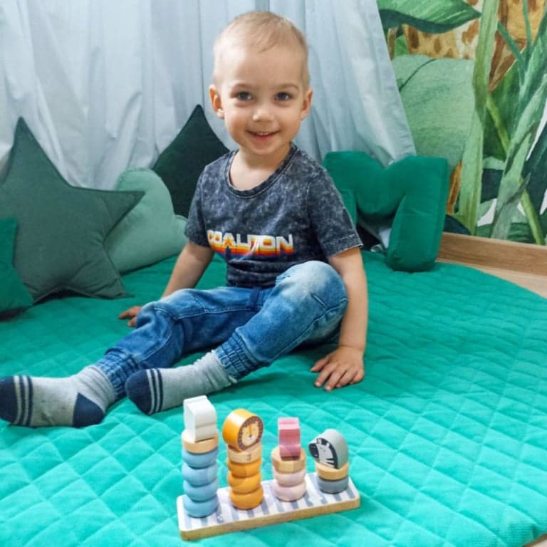 PolarB Ring Stacker Animals | MontiPlanet.com.au Toys and Furniture for ...