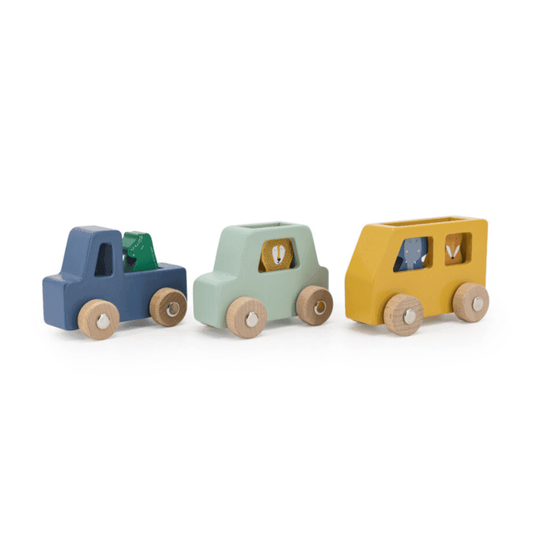 Montessori Trixie Car Toys Set Animals