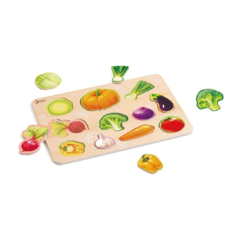 Classic World Shape Puzzle Vegetables