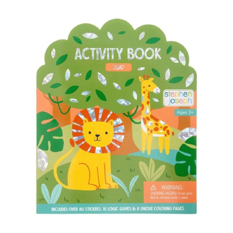 Stephen Joseph Activity Book Zoo