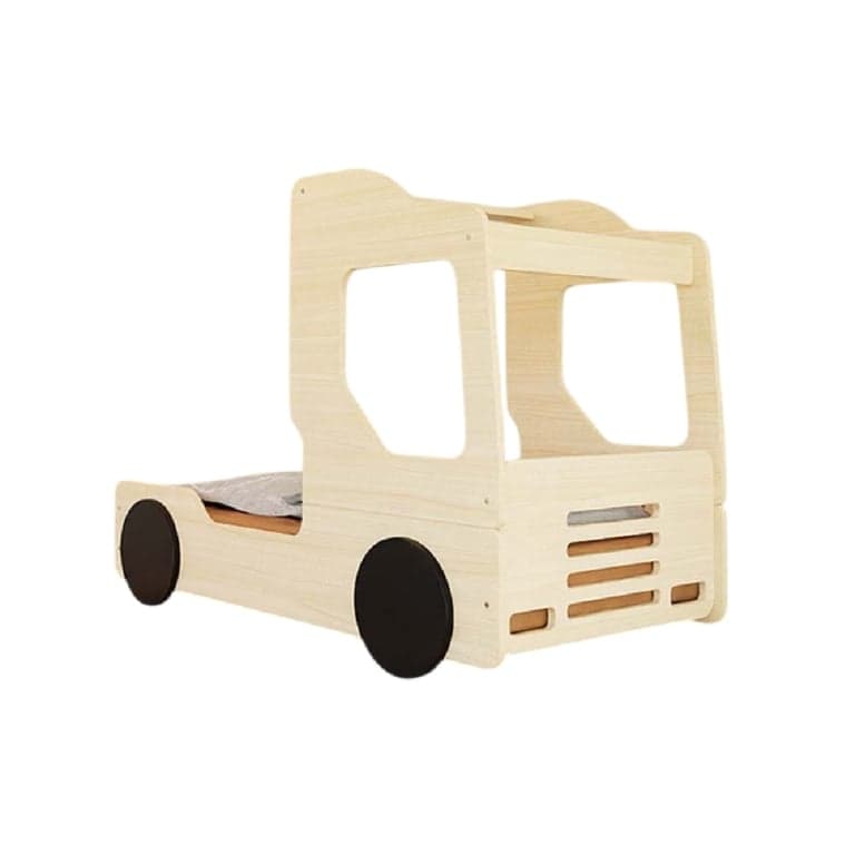 Benlemi Car Bed Trucky Transparent Oil 160 x 80