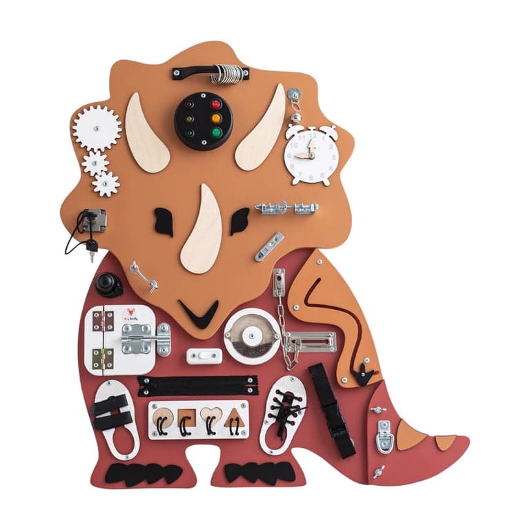 Foxy Family Busy Board Iwo the Dino No Name No Stand