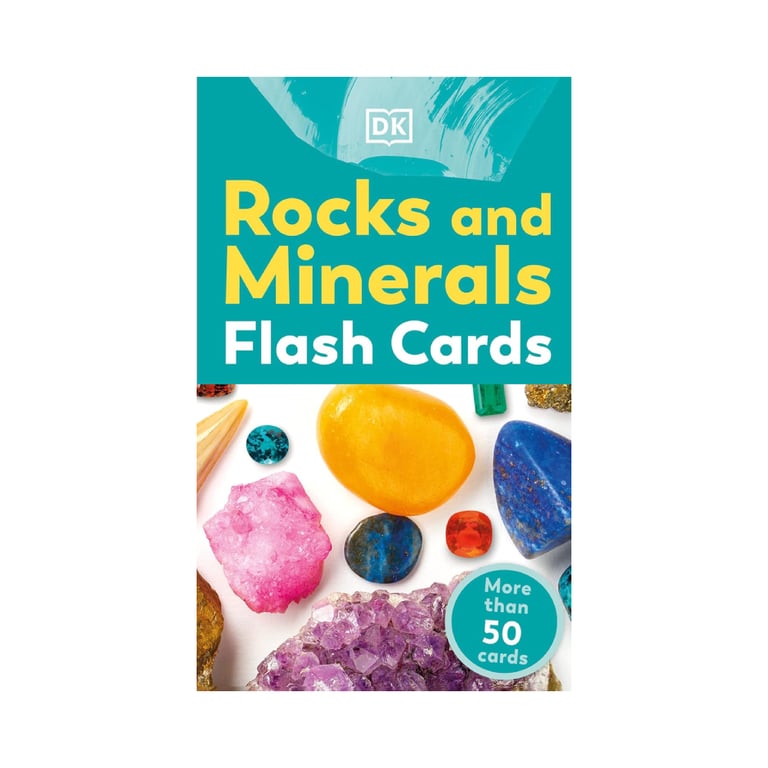 Montessori DK Rocks and Minerals Flash Cards My First Series