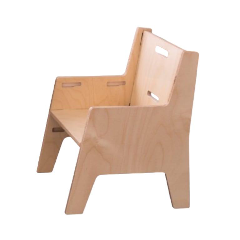 Sprout Kids Adjustable Montessori Weaning Chair Finished Birch