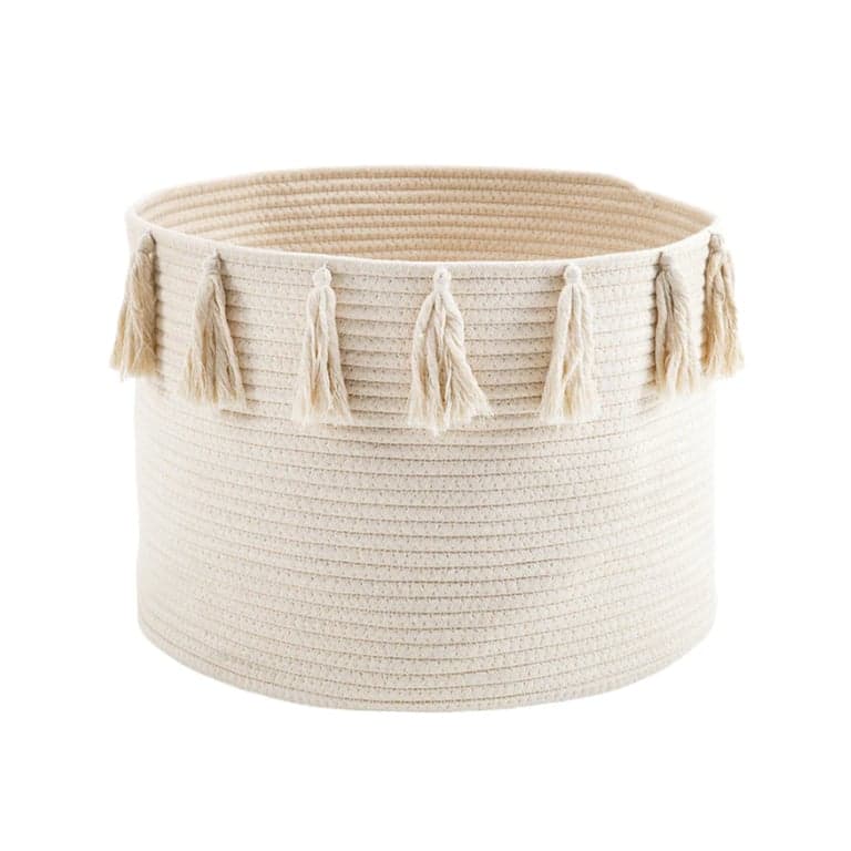Wonder Space Basket Tassel Beige