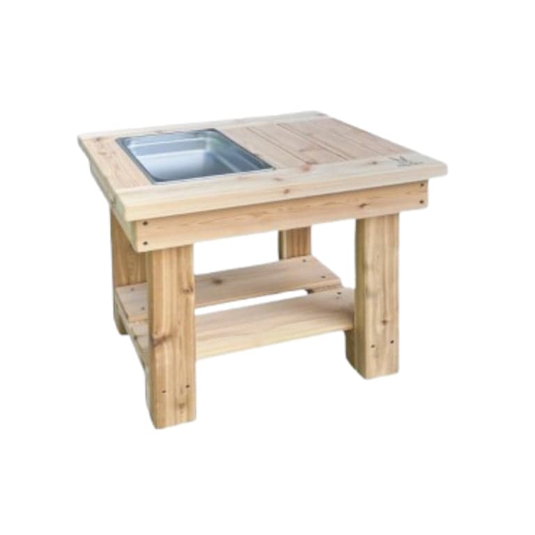 Bunny Hopkins Mud Kitchen 1 Bin Without Backsplash