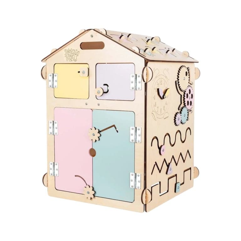 Busy Kids Busy House Natural Pastel