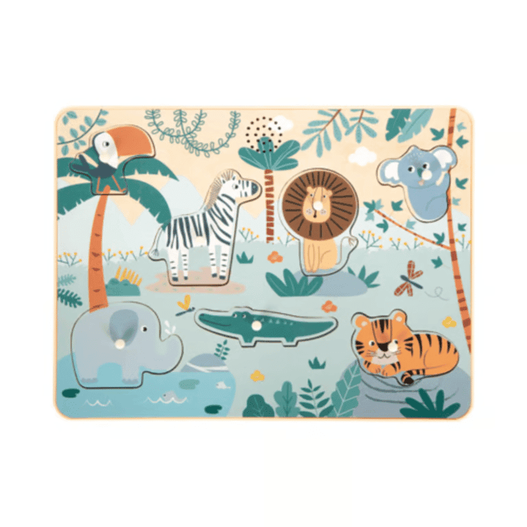 Small Foot Sound Puzzle Jungle Friends