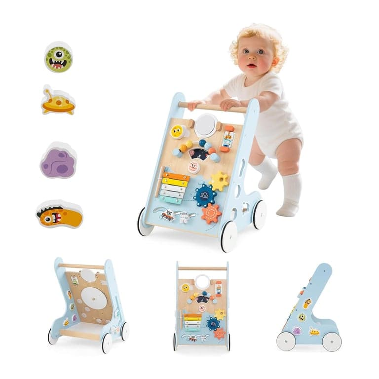 INFANS Wooden Baby Walker