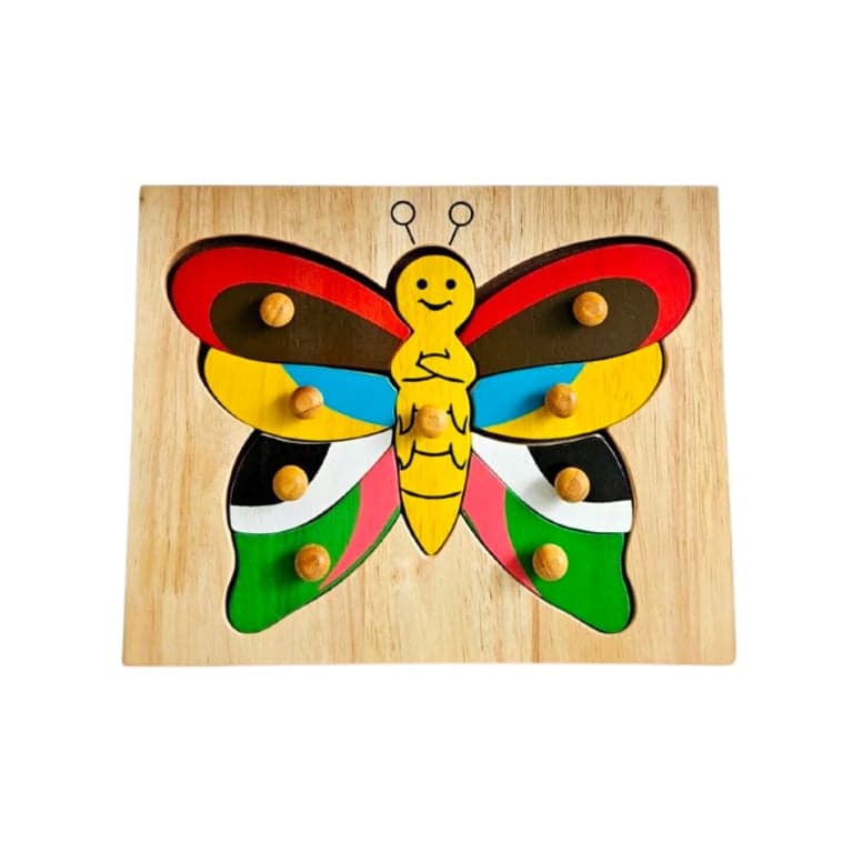 QToys Knob Puzzle Butterfly