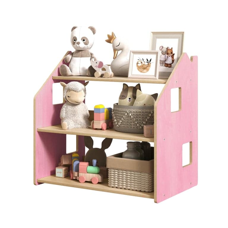 Busy Kids Toy Storage Pink