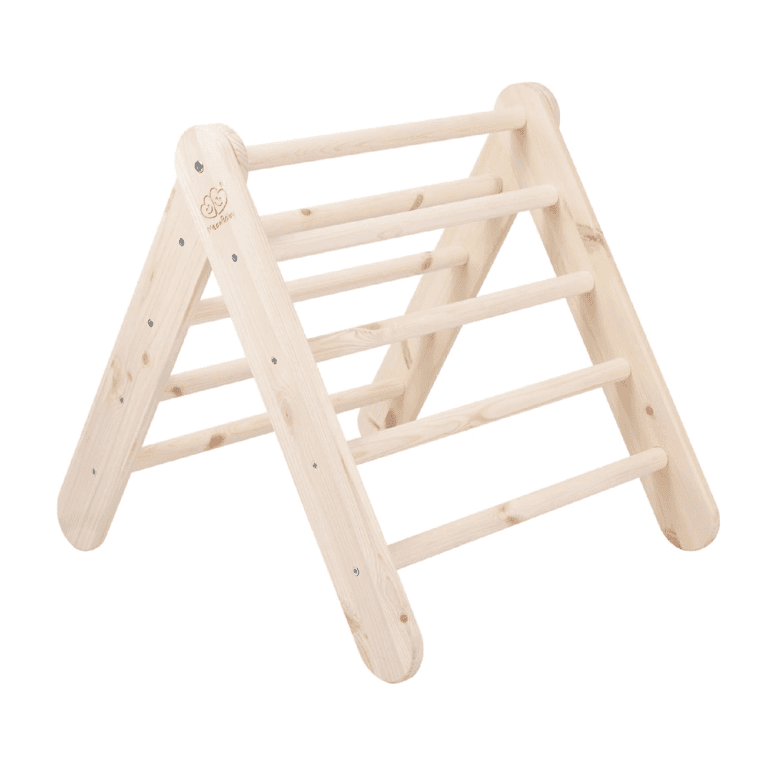 Montessori Meowbaby Climbing Triangle Natural Small
