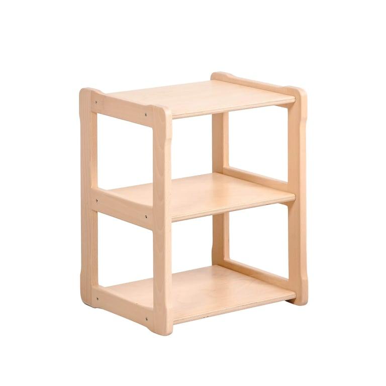 Montessori Woodjoy Small Shelf Transparent Lacquer