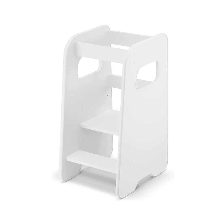 Montessori defipad Adjustable Toddler Tower White